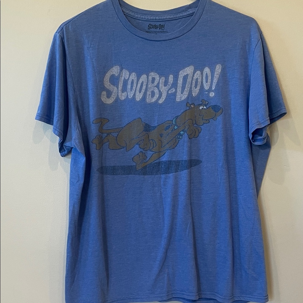 Graphic Tee - Blue Scooby doo men’s large